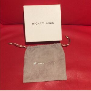 Michael Kors box & pouch.